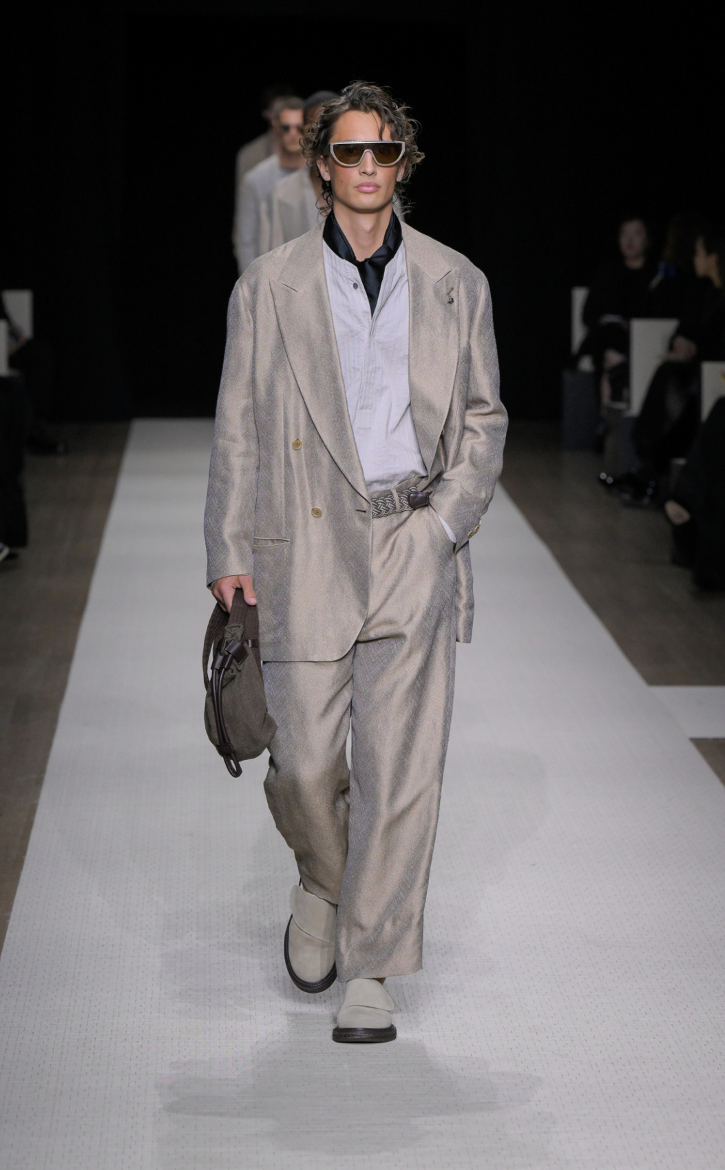 Giorgio Armani’s Glamorous Appearance at New York Fashion Week