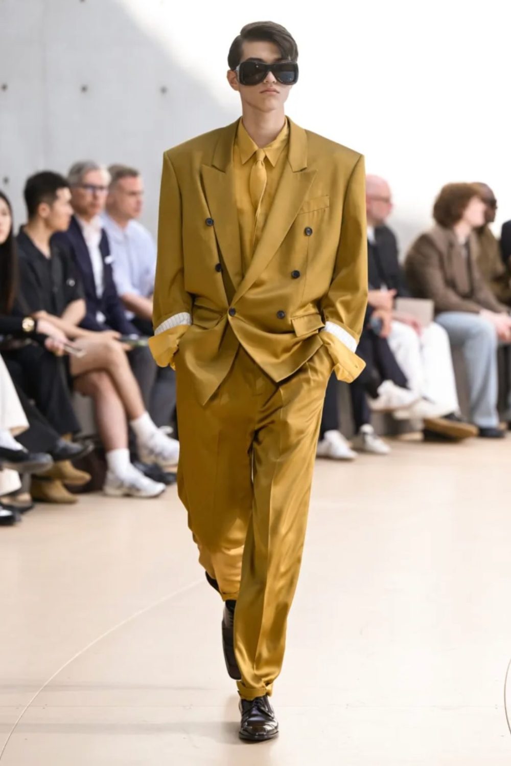 Saint Laurent Brings Color Back to Suits